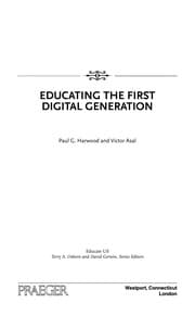 Educating the first digital generation