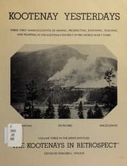 Kootenay yesterdays