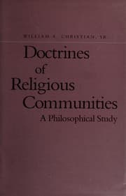 Doctrines of religious communities