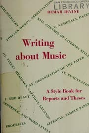Writing about music