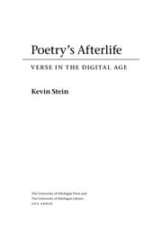 Poetry's afterlife