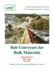 Belt conveyors for bulk materials