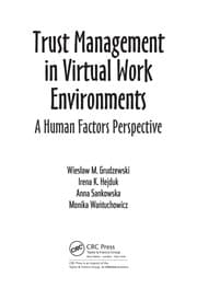 Trust management in virtual work environments