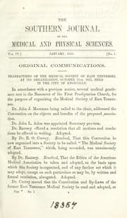 The Southern journal of the medical and physical sciences