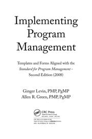Implementing program management