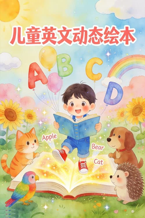 儿童英文动态绘本