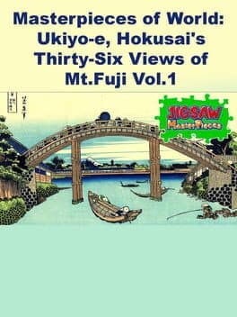 Jigsaw Masterpieces: Masterpieces of World - Ukiyo-e, Hokusai's Thirty-Six Views of Mt.Fuji Vol.1